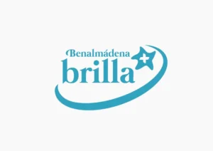 Benalmádena, brilla, estrella, color, logo.