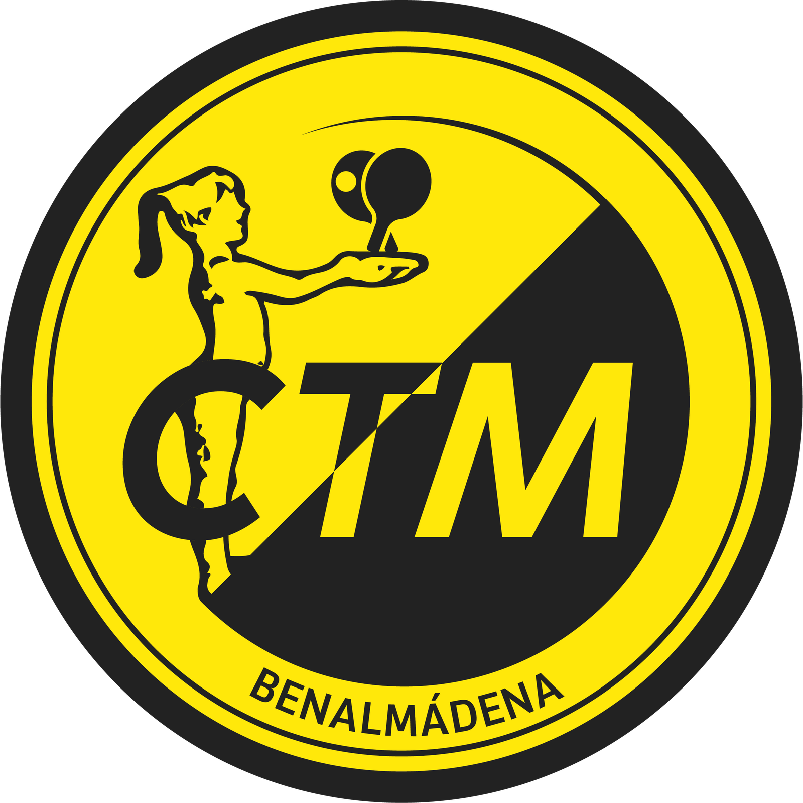 LOGO CTM Circulo Amarillo y Negro