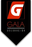 Gala, decoración, logo, moderno, elegante.